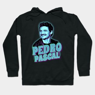 pedro pascal - neon wave Hoodie